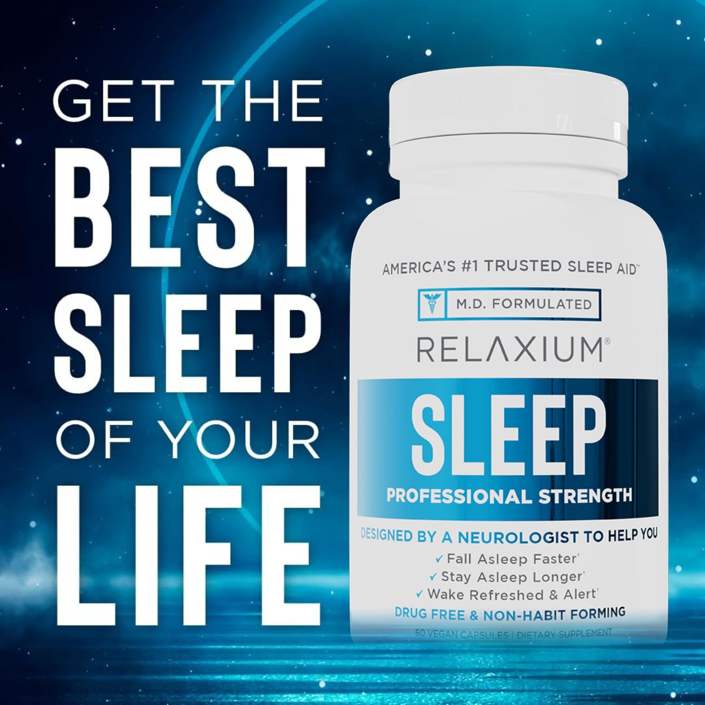 Relaxium® | Drug Free Sleep Supplement