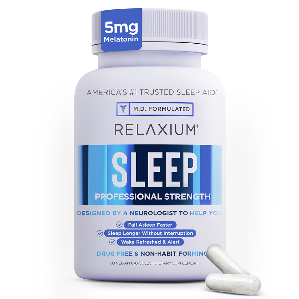 Relaxium® | Drug Free Sleep Supplement
